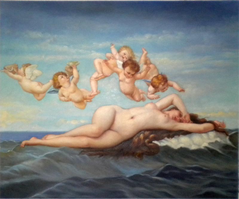 Vendita falso d'autore Nascita di Venere ALTA QUALITA' + telaio in legno di Classici